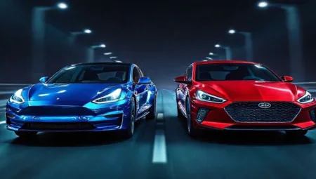 Tesla Model 3 Long Range vs. Hyundai Ioniq 6: Elektrikli Sedanların Rekabeti