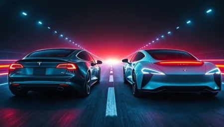 Tesla Model 3 vs. Polestar 2: Elektrikli Sedanların Savaş Alanı